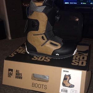 Rome SDS Inferno Snowboard Boots Size 10